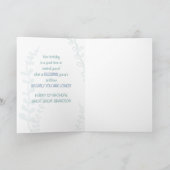 孫宗教素晴らし12番目の誕生日グリーン カード (内部)