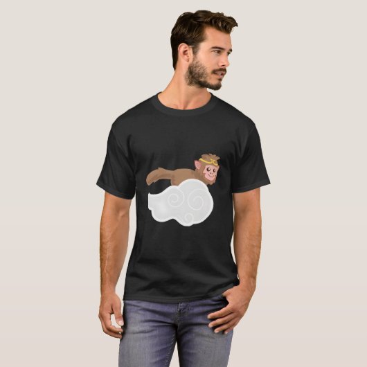 孫悟空モンキーマスター Tシャツ (正面フル)