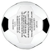 孫感動的の愛の言葉 サッカーボール (回転)