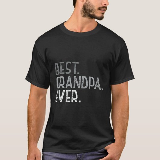 孫最高ののGrandpaエバ誕生日ギフト Tシャツ (正面)