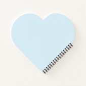 孫洗礼ブルーボーイラムパーソナライズされた ノートブック (裏面)