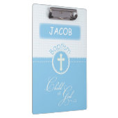 孫洗礼、名前をカスタムする、青い神の子 クリップボード (右)