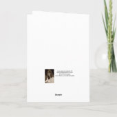 孫特別素晴らしハッピーバースデーwith Boy カード (裏面)