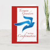 孫確認、ブルー鳩 カード (正面)