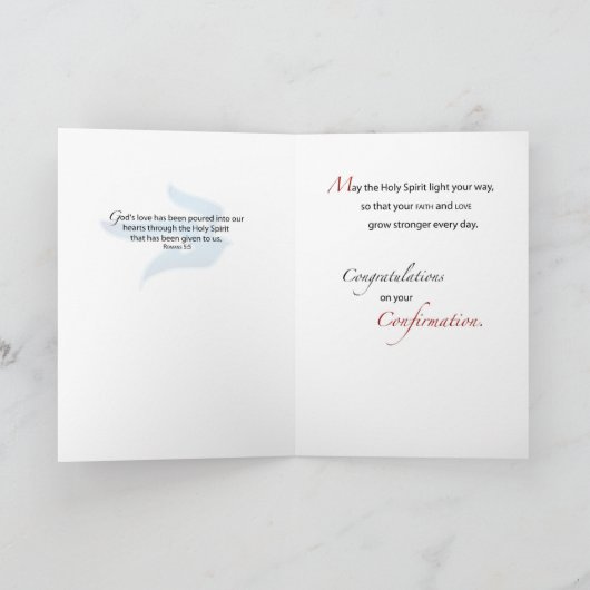 孫確認、ブルー鳩 カード (内部)