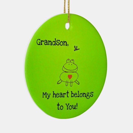 孫私のハートは君のものだ! セラミックオーナメント (右)