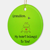 孫私のハートは君のものだ! セラミックオーナメント (左)