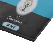 孫第一聖餐式ブルーカップ カッティングボード (角)