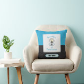 孫第一聖餐式ブルーカップ クッション (椅子)