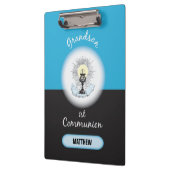 孫第一聖餐式ブルーカップ クリップボード (左)