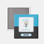 孫第一聖餐式ブルーカップ マグネット (正面/裏面)