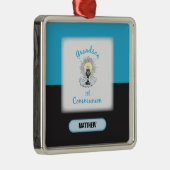 孫第一聖餐式ブルーカップ メタルオーナメント (右)