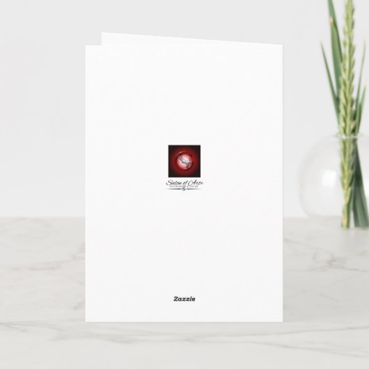 孫素晴らしの恋しく思飛行機とテディベア カード (裏面)