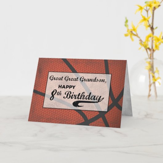 孫素晴らし第8誕生日大戦 カード (黄色い花)