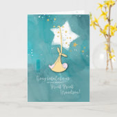 孫素晴らし素晴らしに対する祖父母素晴らしの素晴らし意 カード (黄色い花)