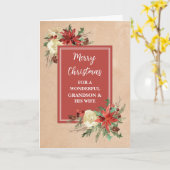 孫素朴と彼の妻の法律メリークリスマス カード