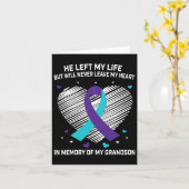 孫自殺認識度予防の記憶に カード (黄色い花)