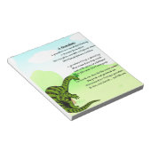 孫詩 – 恐竜 ノートパッド (アングル)