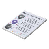 孫詩 – 18誕生日 ノートパッド (回転)