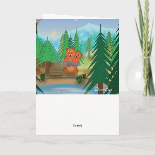 孫誕生日カード カード (裏面)