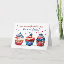 孫誕生日7月4日の自由の愛国心