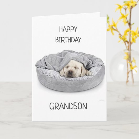 孫誕生日!カード カード (黄色い花)