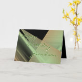 孫賢人Blkは、大事な行事カードをカスタマイズ カード (黄色い花)