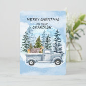 孫青トラックのクリスマスツリーと動物 (スタンド正面)