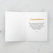 孫青素晴らしペンギン洗礼カード カード (内部)