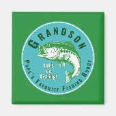 孫魚釣りバディ マグネット (正面)