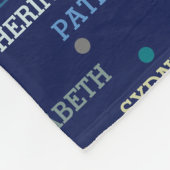 孫3-4名おじいちゃんギフト フリースブランケット (角)