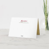 孫5誕生日、トラック カード (裏面)