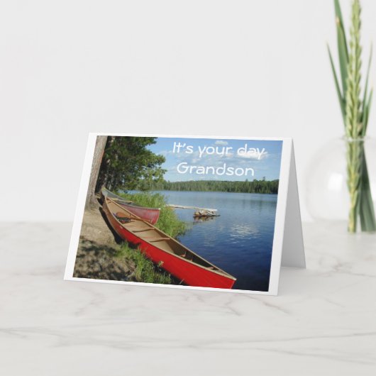 *孫*あなたの誕生日が楽しいカード カード (正面)