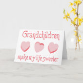 孫 カード (黄色い花)