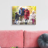 孫 キャンバスプリント (インサイチュ (リビング))