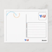 孫、人生の金ゴールドのポット。ポストカード ポストカード (裏面)