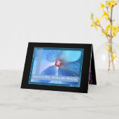 孫 & 新しい妻 - 結婚おめでとう カード (黄色い花)