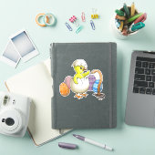 孵化したイースターのひよこ シール (iPadカバー)