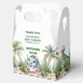 孵化するほどかわいい恐竜の男の赤ちゃんの好意ボックス フェイバーボックス (オープン)