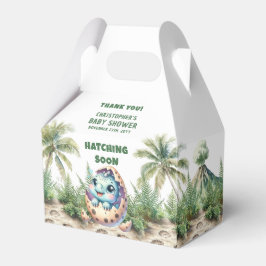 孵化するほどかわいい恐竜の男の赤ちゃんの好意ボックス フェイバーボックス