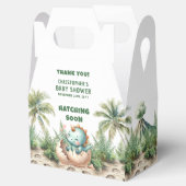 孵化するほどかわいい恐竜ベビーサンキューボックス フェイバーボックス (オープン)