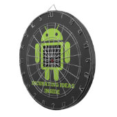 孵化のアイディアの内部(虫のDroidの格子錯覚) ダーツボード (正面右)