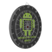 孵化のアイディアの内部(虫のDroidの格子錯覚) ダーツボード (正面左)