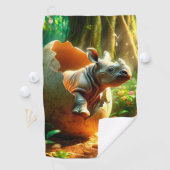 孵化サイ ゴルフタオル (インサイチュ)