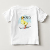 孵化卵2 ベビーTシャツ (裏面)