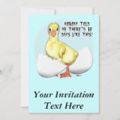 孵化卵2 招待状 (正面)