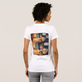 孵化日のTシャツ - エッグウォッチャーTee Tシャツ (裏面フル)