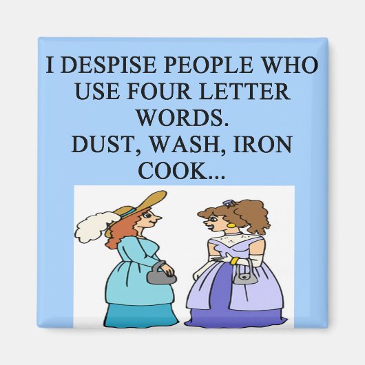 宅勤務の人 マグネット (正面)