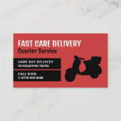 宅急便のモップデザイン、宅急便 名刺 (正面)