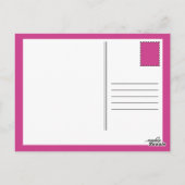 宅配のチラシを焼く ポストカード (裏面)